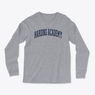 Harding Academy At Brownsville Road Varsity Arch Light Soft Long Sleeve T-Shirt