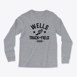 Wells Community Academy High School Track and Field Light Soft Long Sleeve T-Shirt