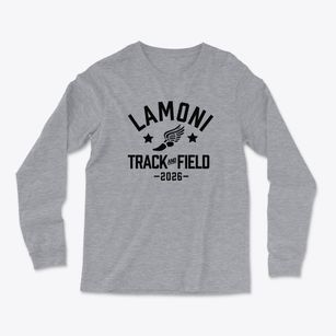 Lamoni Middle School Track and Field Light Soft Long Sleeve T-Shirt