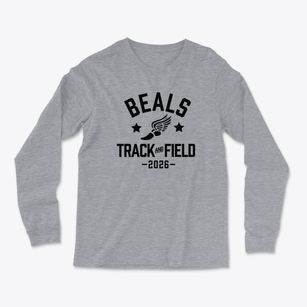 Beals Elementary School Track and Field Light Soft Long Sleeve T-Shirt
