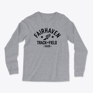 Fairhaven High School Track and Field Light Soft Long Sleeve T-Shirt