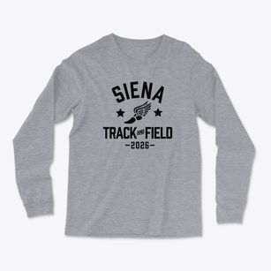 Siena Catholic Academy Track and Field Light Soft Long Sleeve T-Shirt