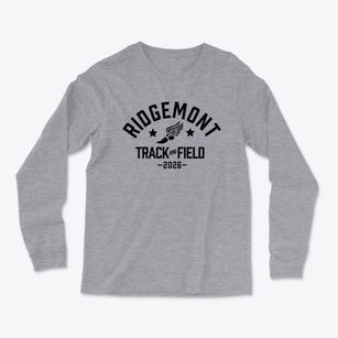 Ridgemont Elementary School Track and Field Light Soft Long Sleeve T-Shirt