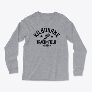 Kilbourne Middle School Track and Field Light Soft Long Sleeve T-Shirt