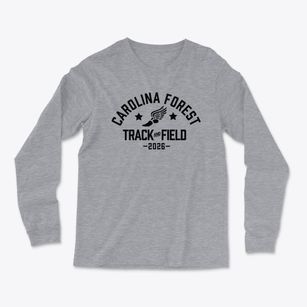 Carolina Forest Elementary School Track and Field Light Soft Long Sleeve T-Shirt