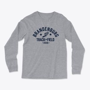 Brandenburg Elementary School Track and Field Light Soft Long Sleeve T-Shirt