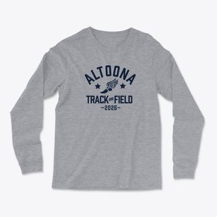 Altoona Intermediate School Track and Field Light Soft Long Sleeve T-Shirt
