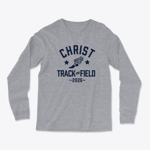 Christ Lutheran School Track and Field Light Soft Long Sleeve T-Shirt