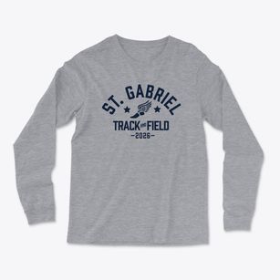 Saint Gabriel School Track and Field Light Soft Long Sleeve T-Shirt