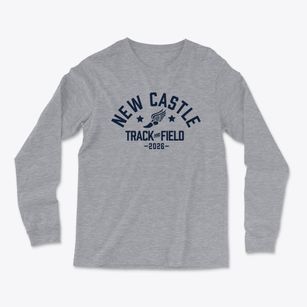 Charter School Of New Castle Track and Field Light Soft Long Sleeve T-Shirt