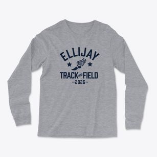 Ellijay Sda School Track and Field Light Soft Long Sleeve T-Shirt