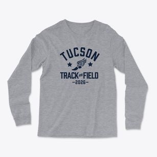 Tucson High School Track and Field Light Soft Long Sleeve T-Shirt