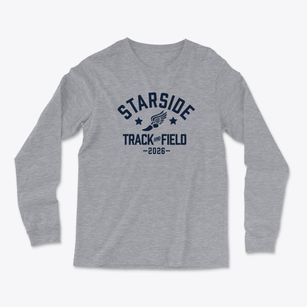 Starside Elementary School Track and Field Light Soft Long Sleeve T-Shirt