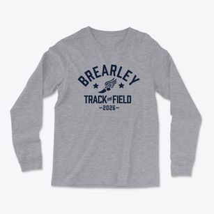 Brearley School Track and Field Light Soft Long Sleeve T-Shirt