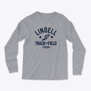 Lindell Elementary School Track and Field Light Soft Long Sleeve T-Shirt