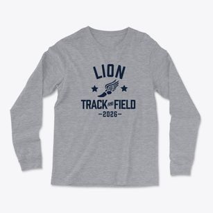 Leaders In Our Neighborhood Charter School Track and Field Light Soft Long Sleeve T-Shirt