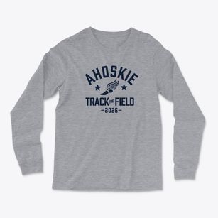 Ahoskie Elementary School Track and Field Light Soft Long Sleeve T-Shirt