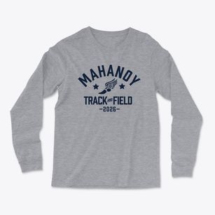 Mahanoy Area Intermediate School Track and Field Light Soft Long Sleeve T-Shirt