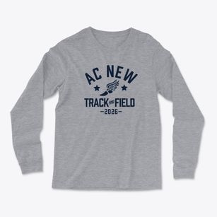 A.c. New Middle School Track and Field Light Soft Long Sleeve T-Shirt