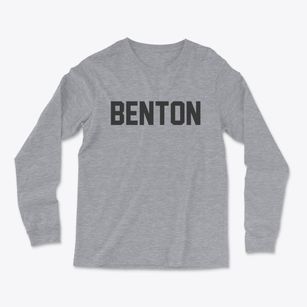 Benton Louisiana Classic Block Light Soft Long Sleeve T-Shirt