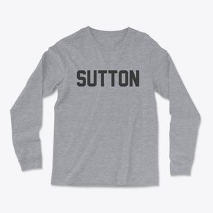 Sutton West Virginia Classic Block Light Soft Long Sleeve T-Shirt