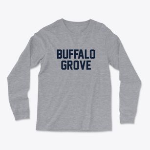 Buffalo Grove Illinois Classic Block Light Soft Long Sleeve T-Shirt