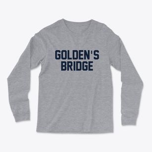 Golden's Bridge New York Classic Block Light Soft Long Sleeve T-Shirt