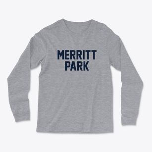 Merritt Park New York Classic Block Light Soft Long Sleeve T-Shirt