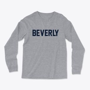 Beverly West Virginia Classic Block Light Soft Long Sleeve T-Shirt