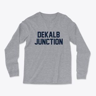 Dekalb Junction New York Classic Block Light Soft Long Sleeve T-Shirt
