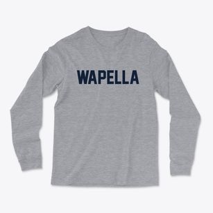 Wapella Illinois Classic Block Light Soft Long Sleeve T-Shirt