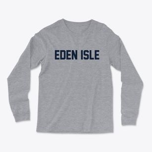 Eden Isle Louisiana Classic Block Light Soft Long Sleeve T-Shirt