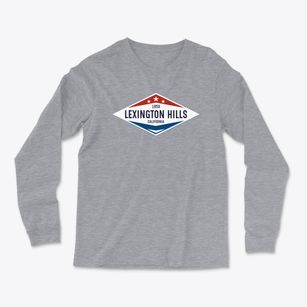 Lexington Hills California Diamond Star Light Soft Long Sleeve T-Shirt