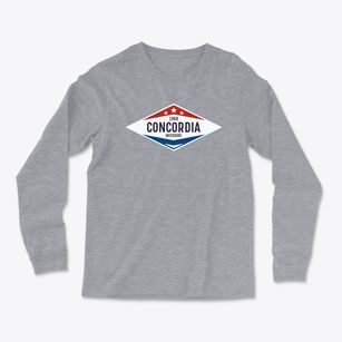 Concordia Missouri Diamond Star Light Soft Long Sleeve T-Shirt