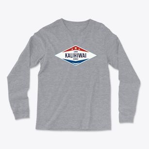 Kalihiwai Hawaii Diamond Star Light Soft Long Sleeve T-Shirt