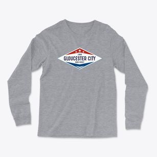 Gloucester City New Jersey Diamond Star Light Soft Long Sleeve T-Shirt