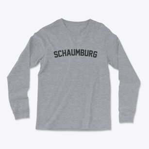 Schaumburg Illinois Classic Curve Light Soft Long Sleeve T-Shirt