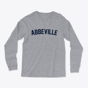 Abbeville Louisiana Classic Curve Light Soft Long Sleeve T-Shirt