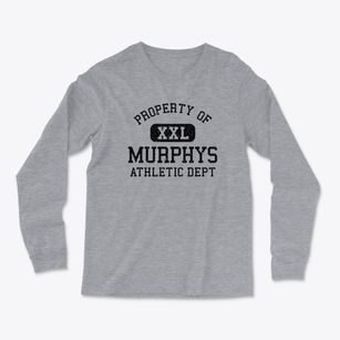 Murphys California Athletic Dept Light Soft Long Sleeve T-Shirt