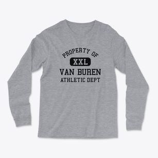 Van Buren Missouri Athletic Dept Light Soft Long Sleeve T-Shirt