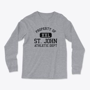 St. John Washington Athletic Dept Light Soft Long Sleeve T-Shirt