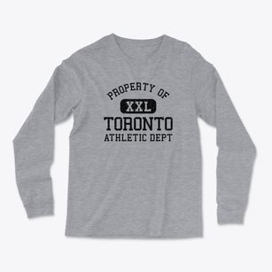 Toronto South Dakota Athletic Dept Light Soft Long Sleeve T-Shirt