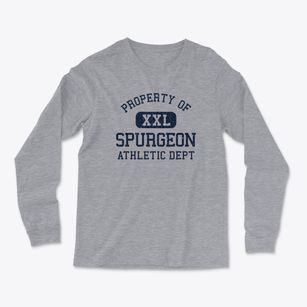 Spurgeon Tennessee Athletic Dept Light Soft Long Sleeve T-Shirt