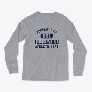 Richwood West Virginia Athletic Dept Light Soft Long Sleeve T-Shirt