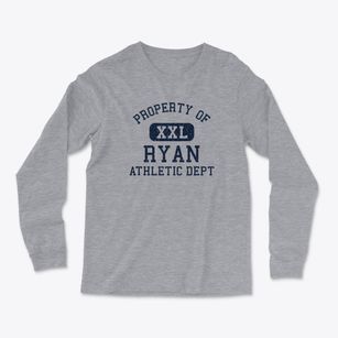 Ryan Iowa Athletic Dept Light Soft Long Sleeve T-Shirt