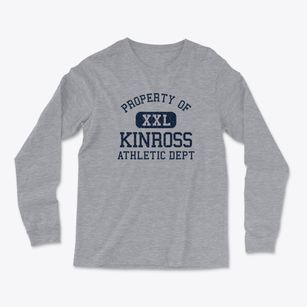 Kinross Iowa Athletic Dept Light Soft Long Sleeve T-Shirt