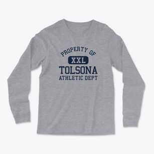 Tolsona Alaska Athletic Dept Light Soft Long Sleeve T-Shirt