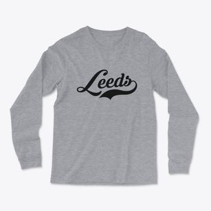 Leeds Maine Vintage Team Light Soft Long Sleeve T-Shirt