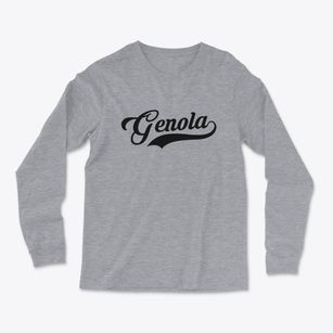 Genola Utah Vintage Team Light Soft Long Sleeve T-Shirt