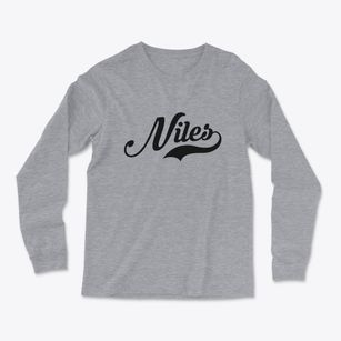 Niles New York Vintage Team Light Soft Long Sleeve T-Shirt